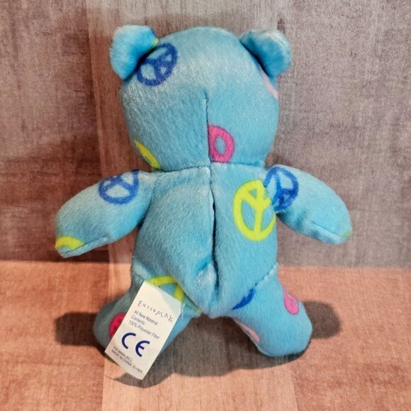 Build A Bear Mini 4 Inch Bears Peace Velvet Cuddly Teddy BAB - Picture 10 of 12